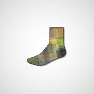 Abstract illustration on sock N49