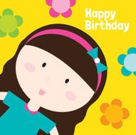 Cute Birthday Girl