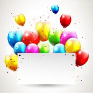 Modern birthday background with place for text N2