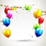 Modern birthday background with place for text N3