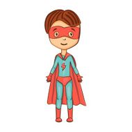 Cartoon superhero