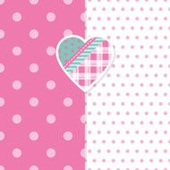 cute baby girl greeting card N2
