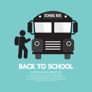 Back To School Graphic Symbol Vector Illustration