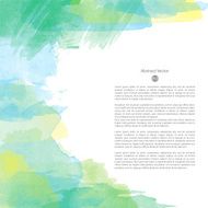 Vector watercolor template N50