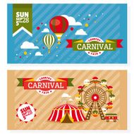 Country fair vintage invitation cards N2