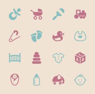 Baby Icons - Color Series