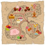 Candyland map