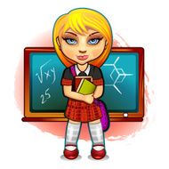 Girl student N2