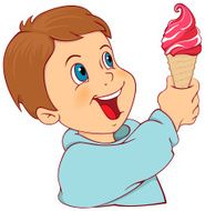 Boy with ice cream N2