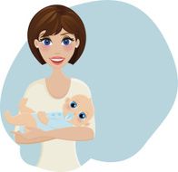 Mother With Baby N7