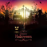 Halloween greeting card N9