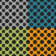 Bright checkered pattern