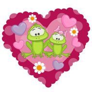 Two frogs