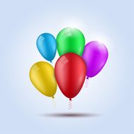 balloon for party birthday colourful colour N2