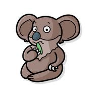 animal koala doodle