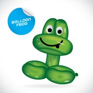 Glossy Frog Illustration
