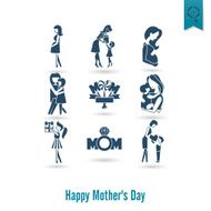Happy Mothers Day Icons N439