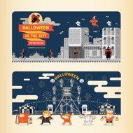 Halloween in the City infographics