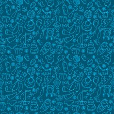 Kids and toys pattern N8