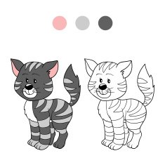 Coloring book (cat) N12