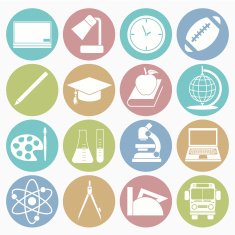 Education icons N36