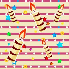 Colored kids pattern N2