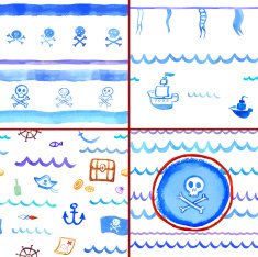 Pirate patterns