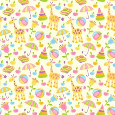 Seamless baby background N52