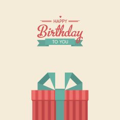 birthday card N21
