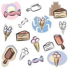 Fresh Icons Food Icons VI (Vector)