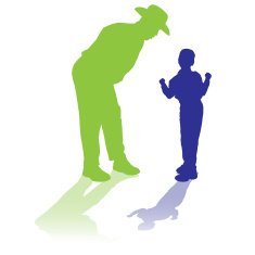 Vector silhouette of family N227
