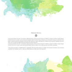 Vector watercolor template N61