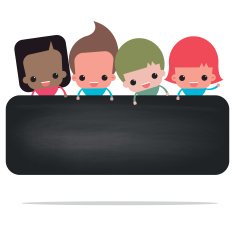 Back to school characters