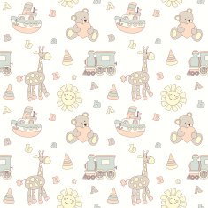 Seamless baby background N54