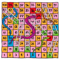 Snakes and Ladders Board Game