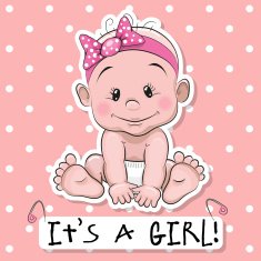 Cute Cartoon Baby Girl N9