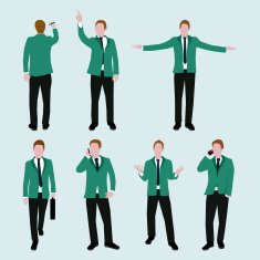 Business man vector N11