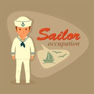 captain sailor cartoon