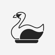 amusement park swan boats icon N10
