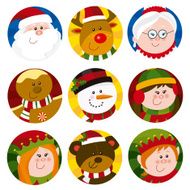 Nine Christmas icons 2