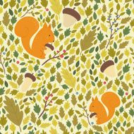 Seamless forest pattern N2