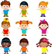 cartoon funny happy kids
