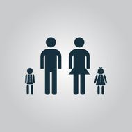 Simple family icon