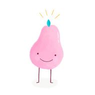 Pink pear