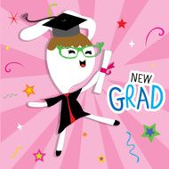 Rabbit Animal Congratulation New Graduate Cute Cartoon Vector N2