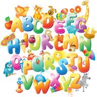 Alphabet for kids with pictures N2