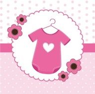 Baby shower card N37