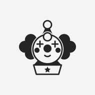 toy clown icon N12