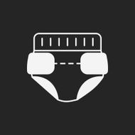 baby diaper icon N17
