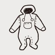 baby clothes doodle N35